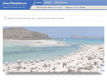 Tablet Screenshot of greecephotoguide.com